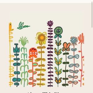 Happy Garden Shower Curtain